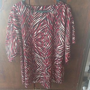 Dana Buchman Tops - Never Worn Dana Buchman Animal Print Top Dana Buchman Tops - Never Worn Dana Buchman Animal Print Top